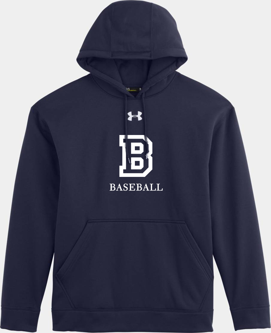 Men's Under Armour Team Fleece Hoody, Navy